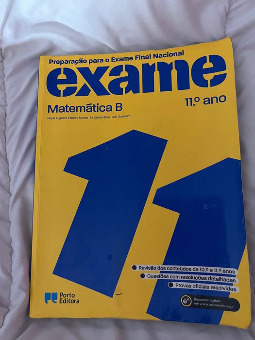 Preparação para o Exame Final Nacional Matemática B- 11° ano