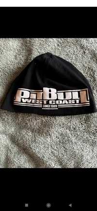 Męska czarna czapka kompresyjna Pitbull West Coast