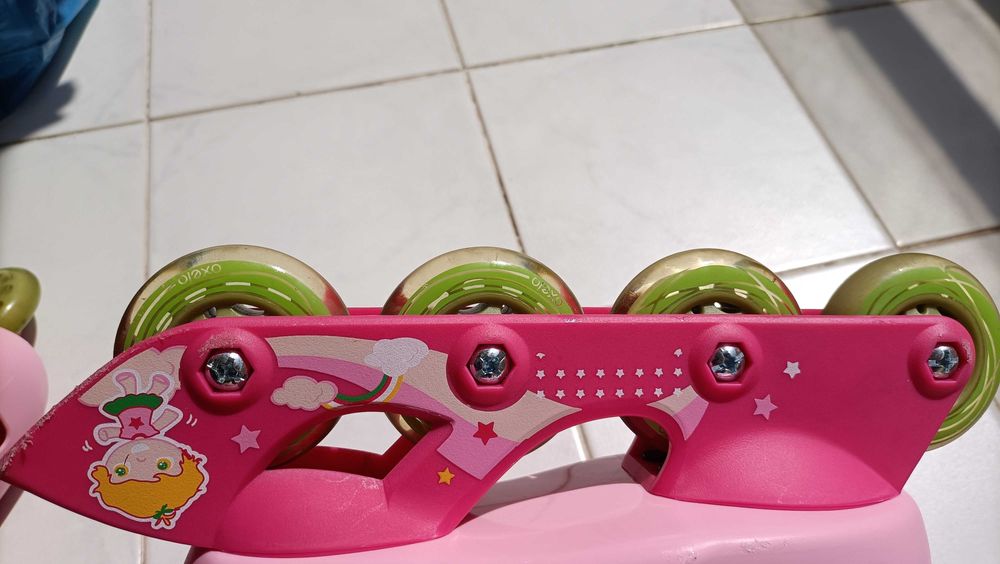 Patins pouco uso como novos