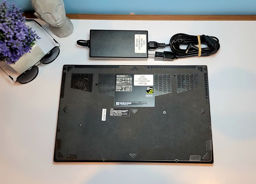 MSI GS63VR 7RF / i7-7700HQ / 16GB RAM / GTX 1060 6Gb / SSD+ HDD