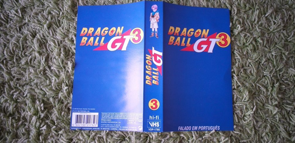 TROCO Vhs Dragon Ball GT