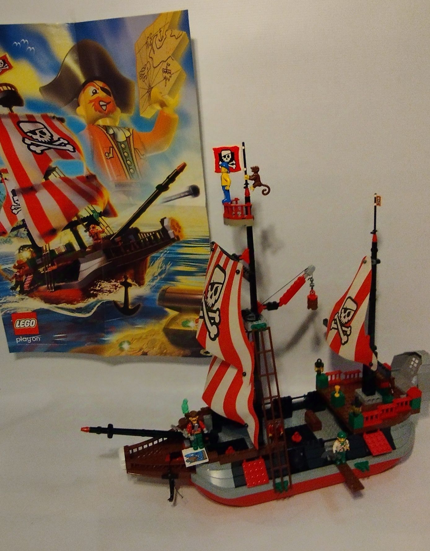 Lego Pirates 7075 Statek piracki  unikat  100 % kompletny