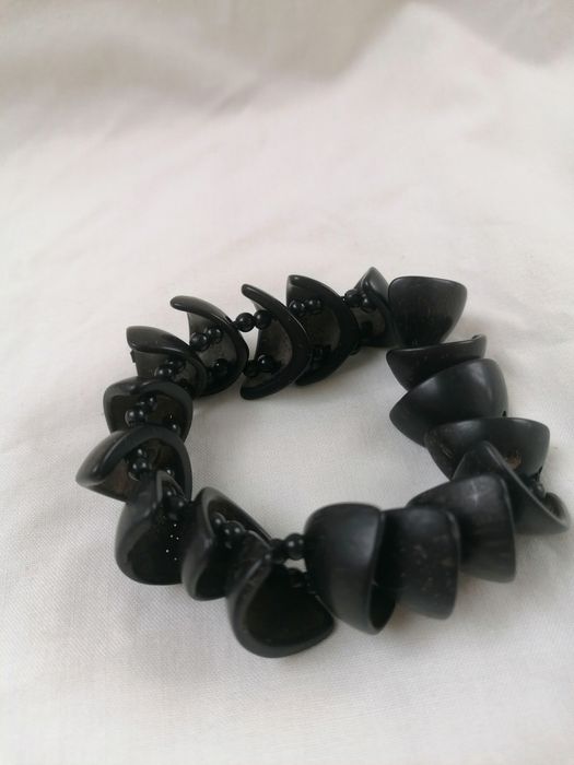 Pulseira de Madeira Preta