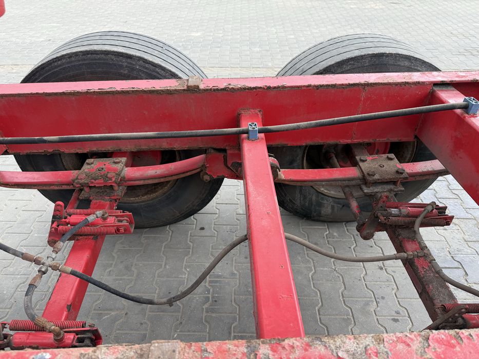 Przyczepa INTHO 12 VBT tandem wywrot podwyższony