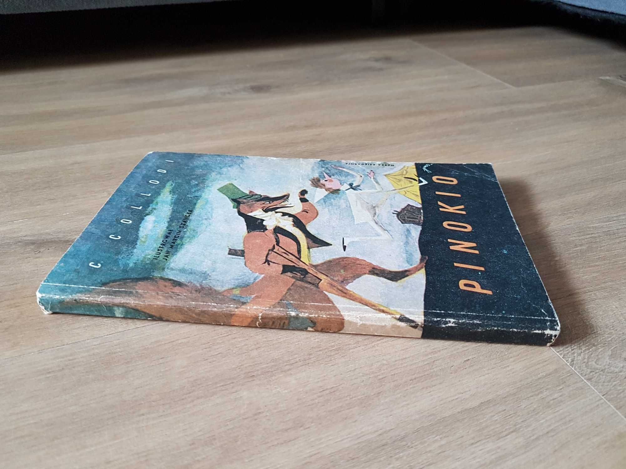 Pinokio Przygody drewnianego pajaca C. Collodi 1984 rok J.M. Szancer