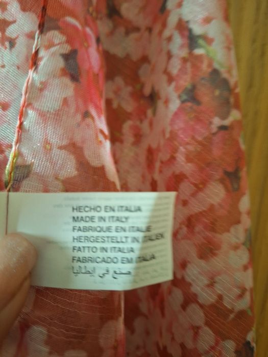 Lenço Florido Punt Roma