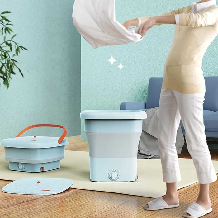 CEIEVER Przenośna pralka składana 12l z ultradźwiękami i sterylizac UV