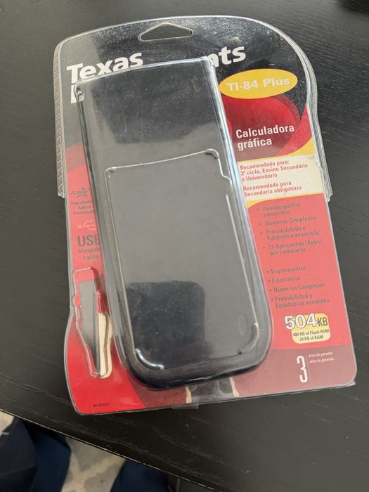 Calculadora gráfica Texas T1-84 PLUS