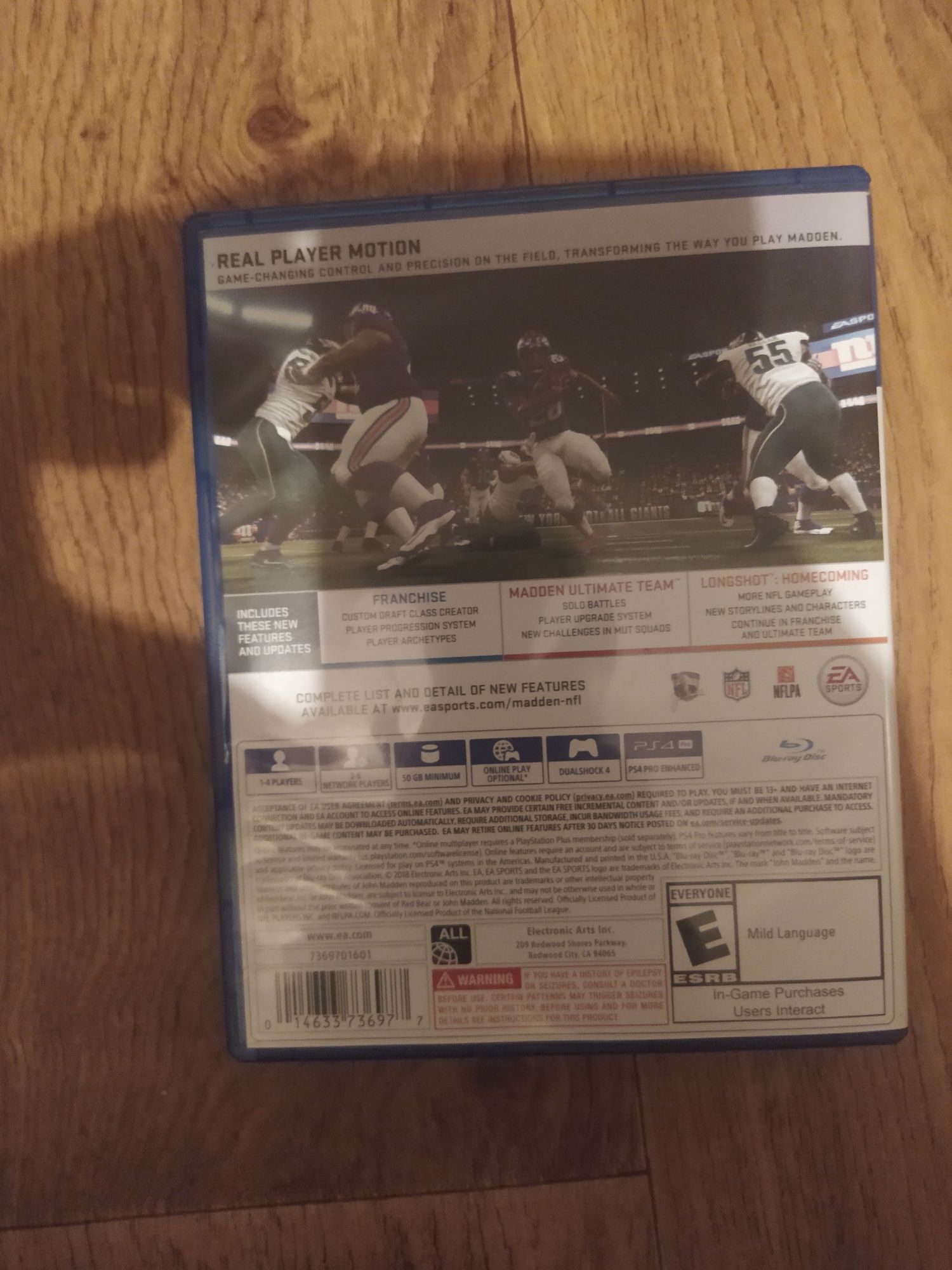 Madden Nfl 19 ps4 PlayStation 5 2019