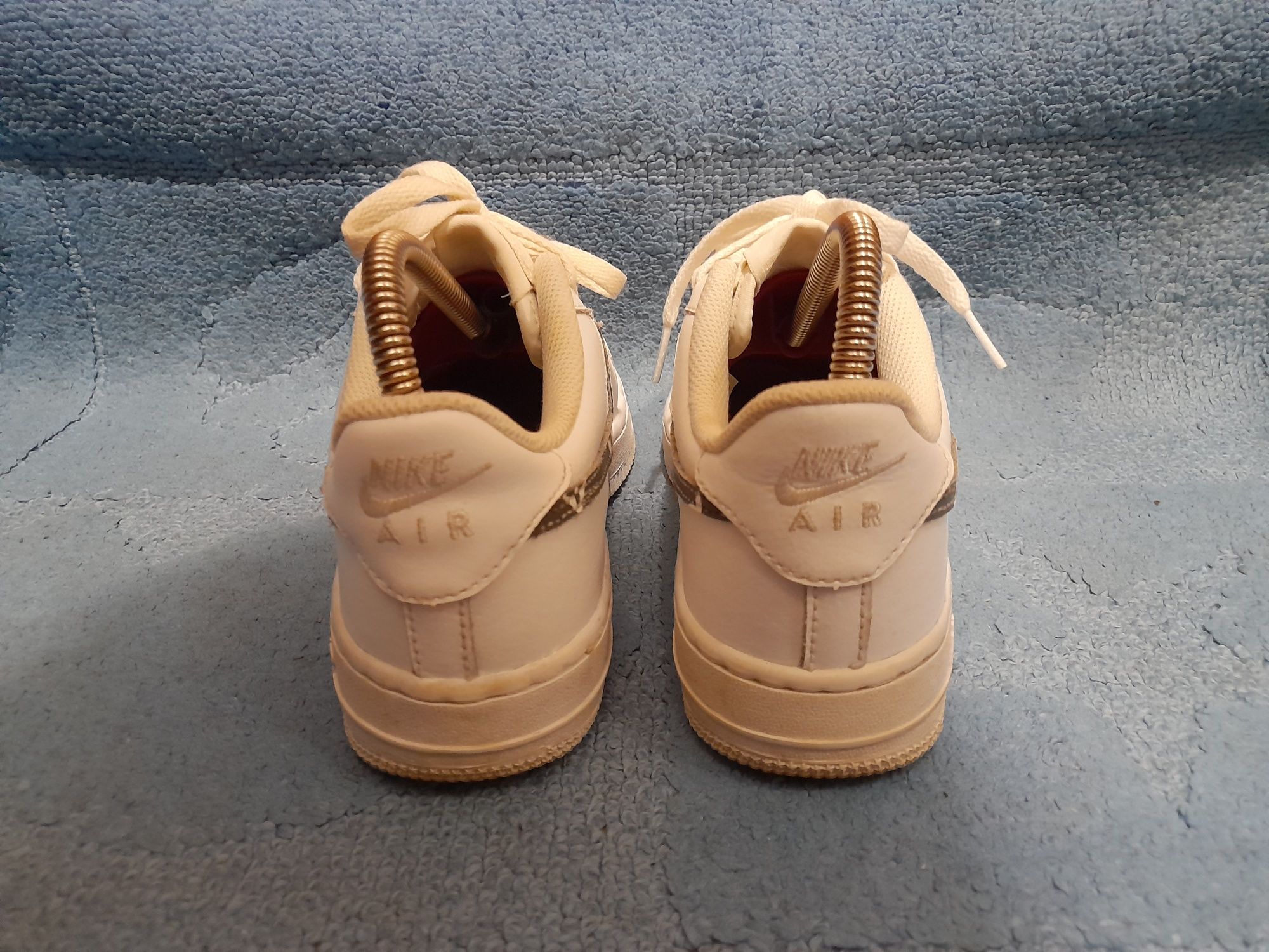 Оригинал Nike Air Force 1 женские кроссовки кожа, 38( 24 см )