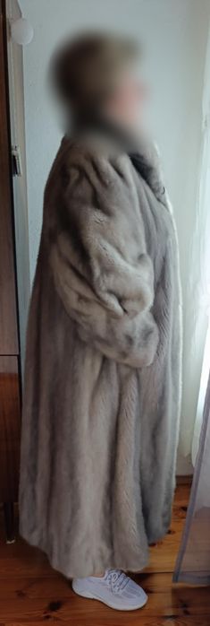 Futro naturalne z norek L/XL