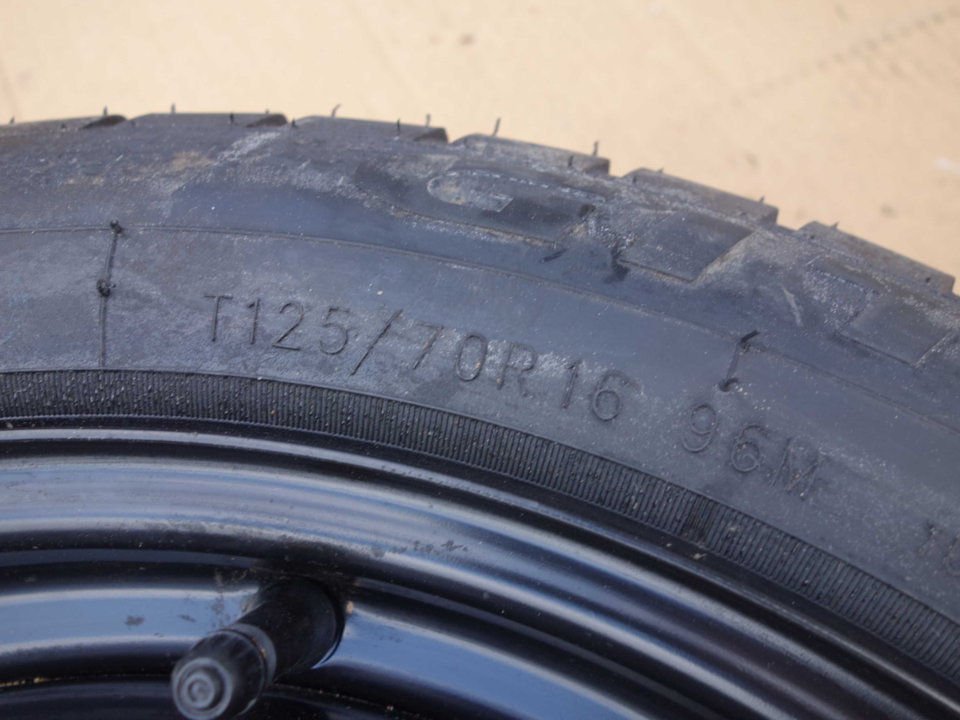 Koło Dojazdowe Zapasowe RENAULT CAPTUR CLIO IV 16'' 4X100 + Zestaw