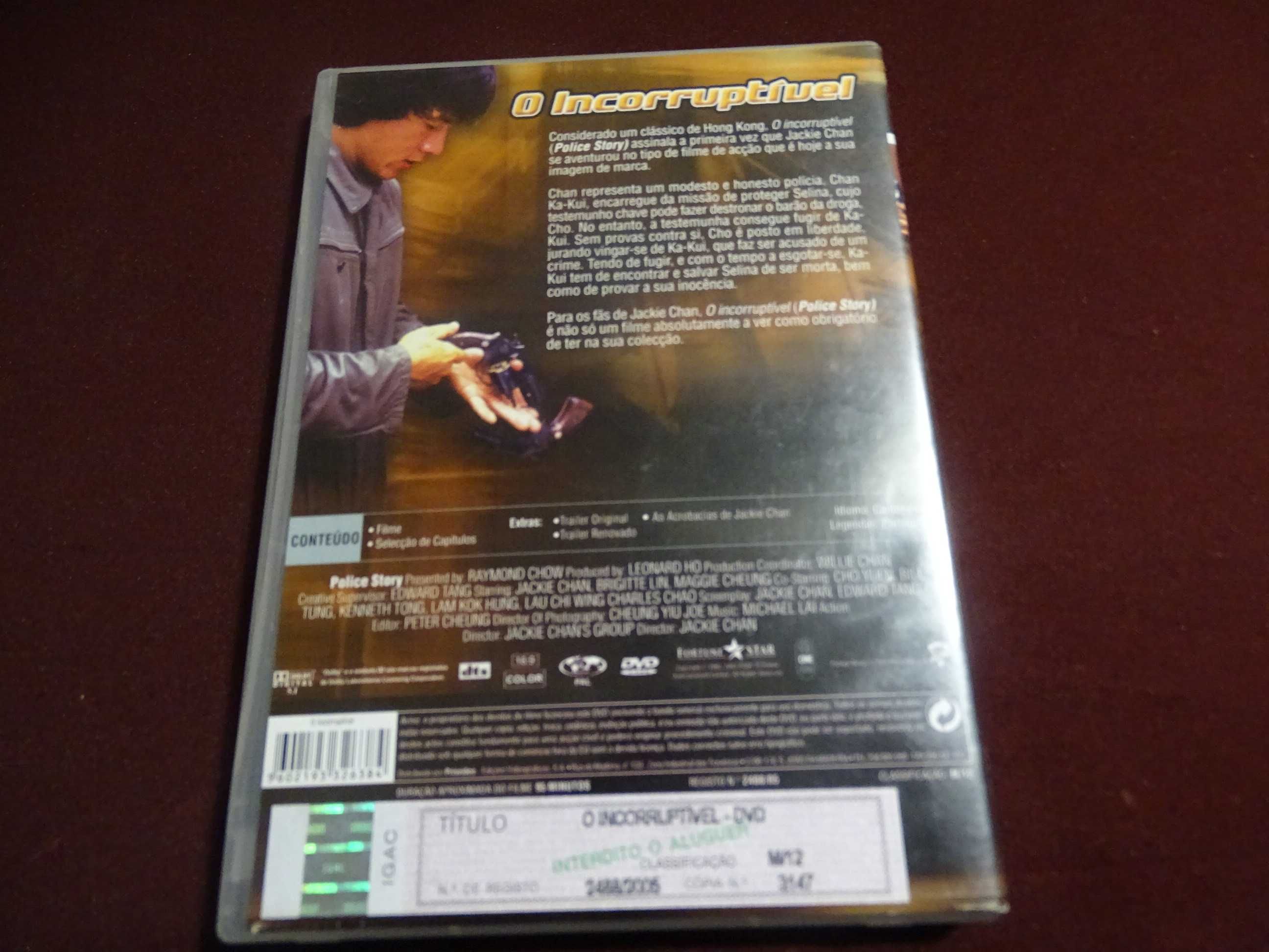 DVD-O incorruptível-Jackie Chan