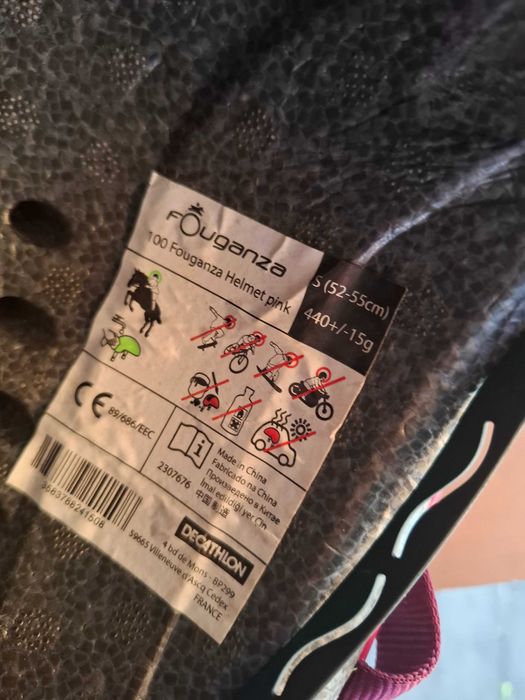 Kask  jeździecki Fouganza 100