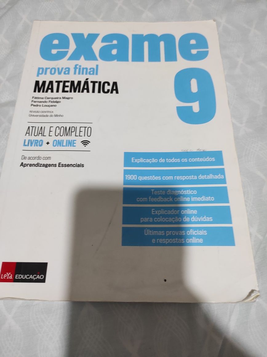 Manual de preparação para exame de matemática do 9 ano