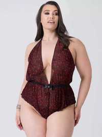 r XL-XXXL PLUS SIZE body z odkrytymi plecami, sexy Strój