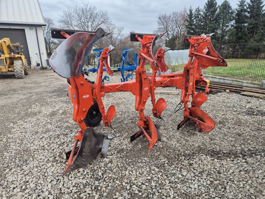 Kuhn master 120 plug obrotowy 3 skibowy Przedpłużki kverneland multi