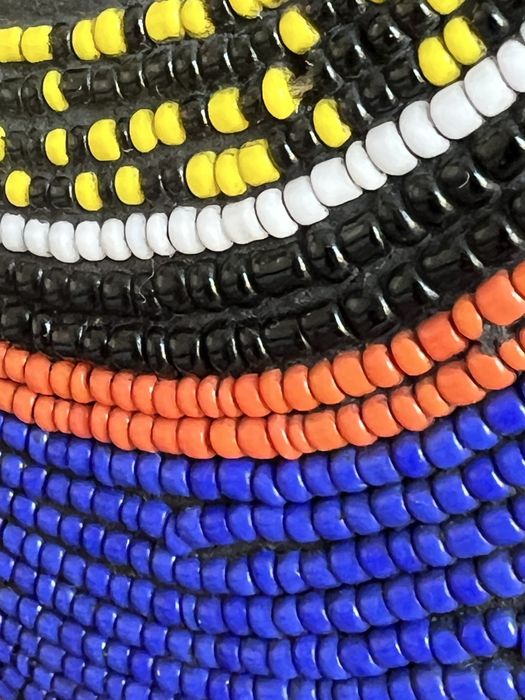 Mascara africana em madeira.