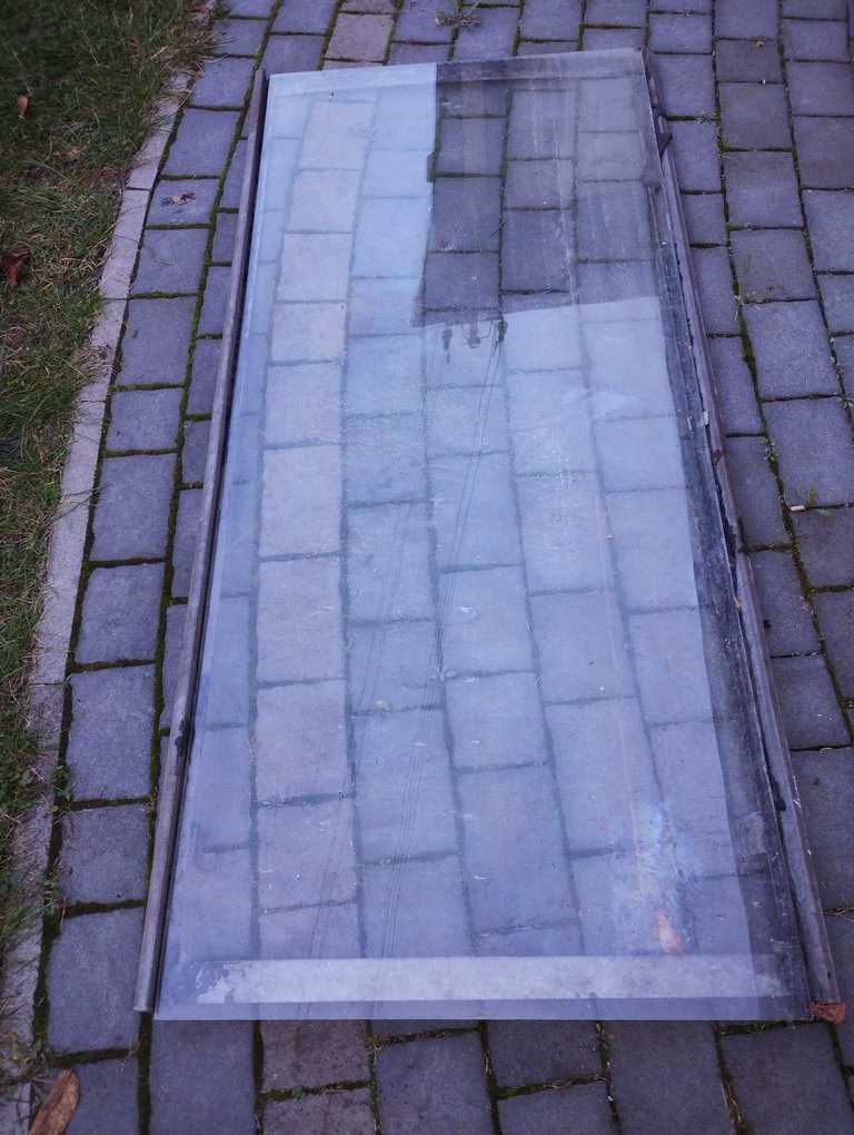 szyby hartowane wraz z ramą do szklarni, zadaszeń