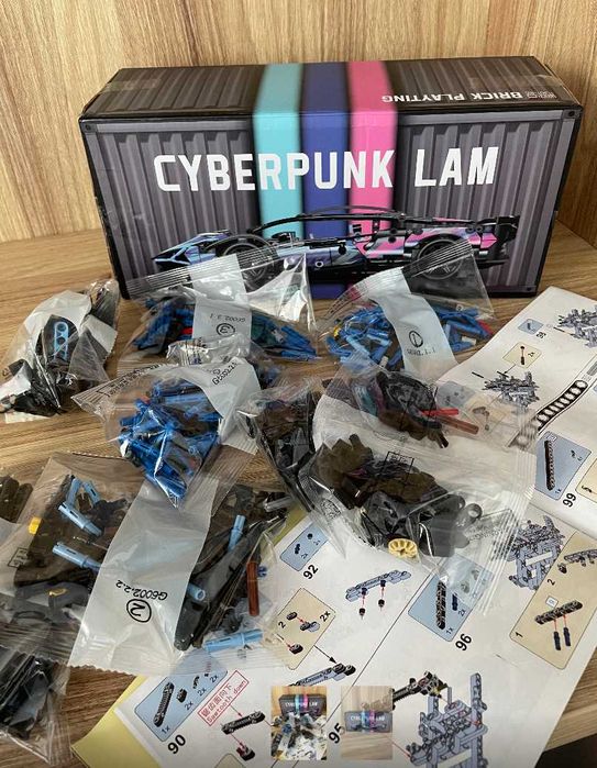 Дитячий іграшковий автоконструктор Ламборгіні суперкар спотивна машина