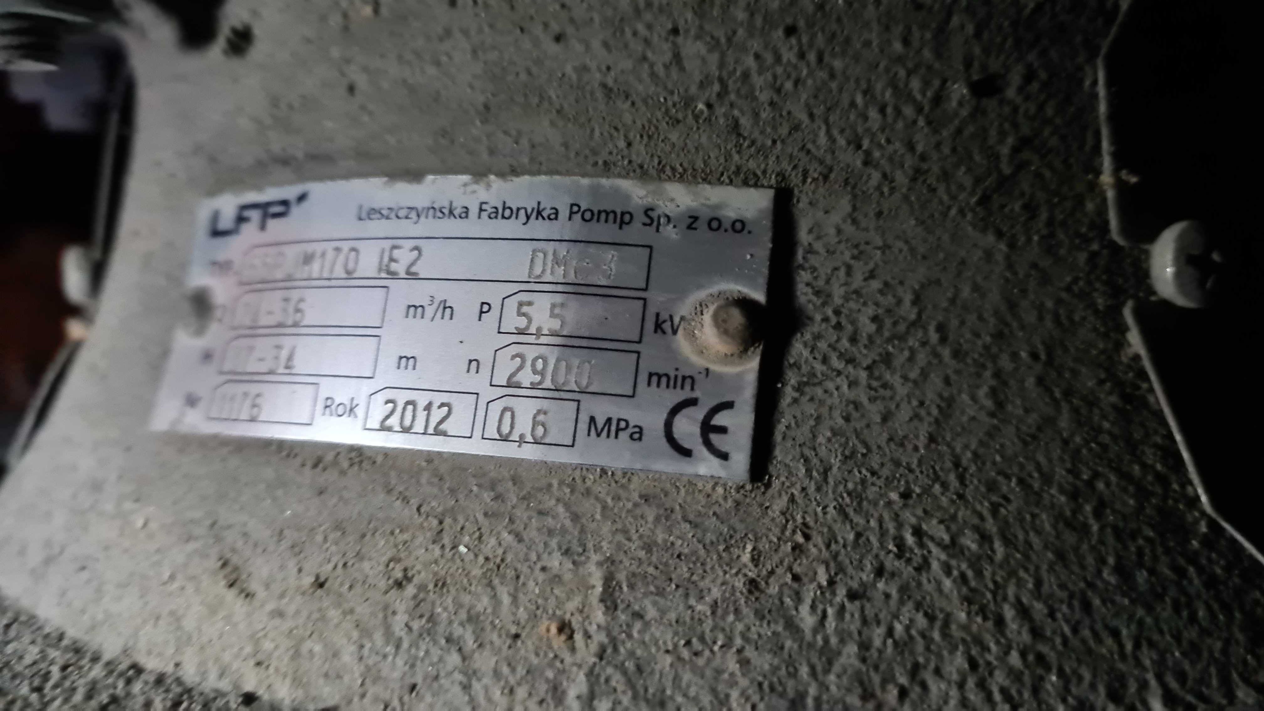 Hydrofor, Silnik, Deszczownia, Pompa asenizacyjna,