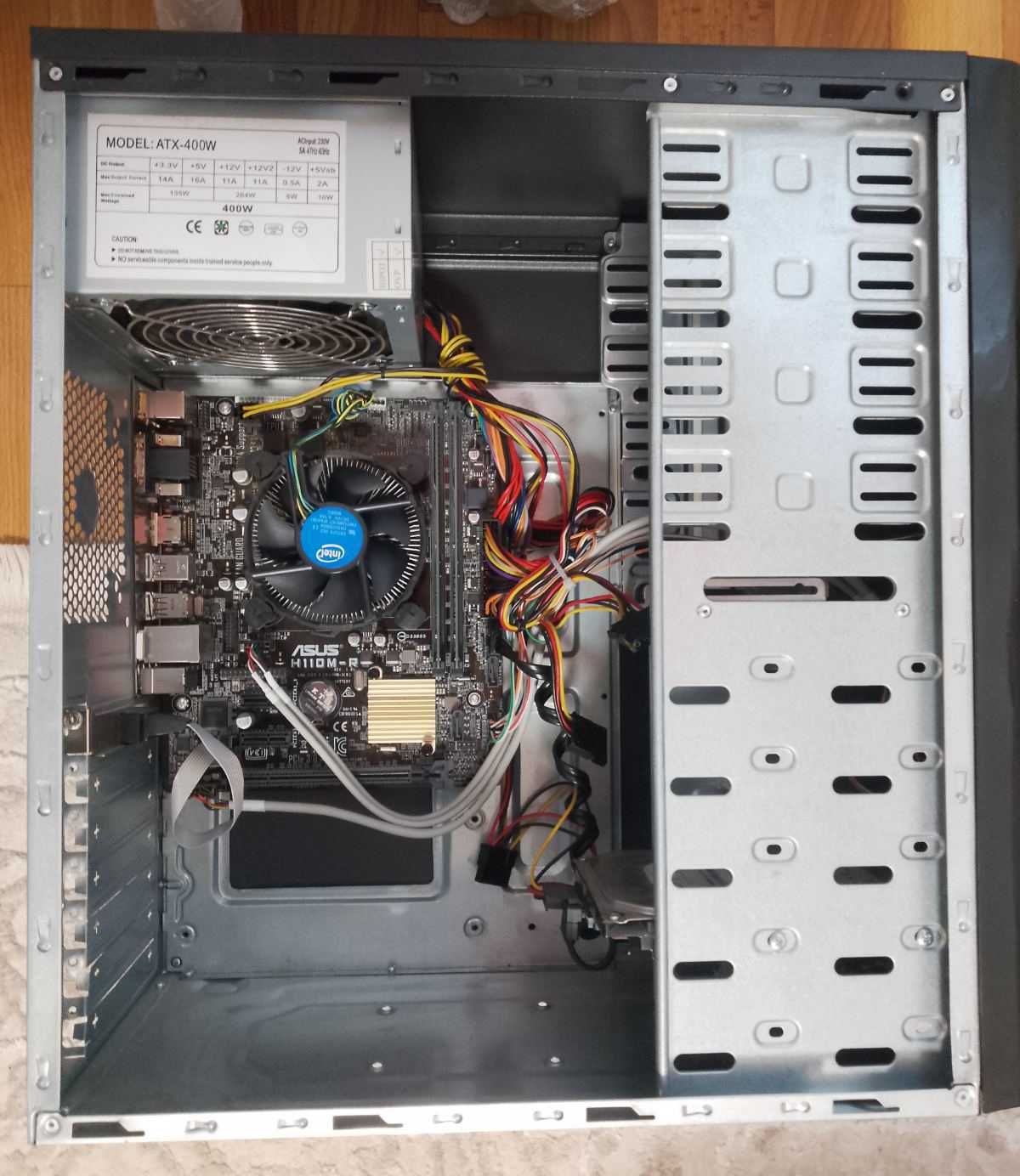 ПК (i3-610; asus H110M-R; 8Гб ОЗУ; 320 HDD, клава, миша) + NEC 195VXM+