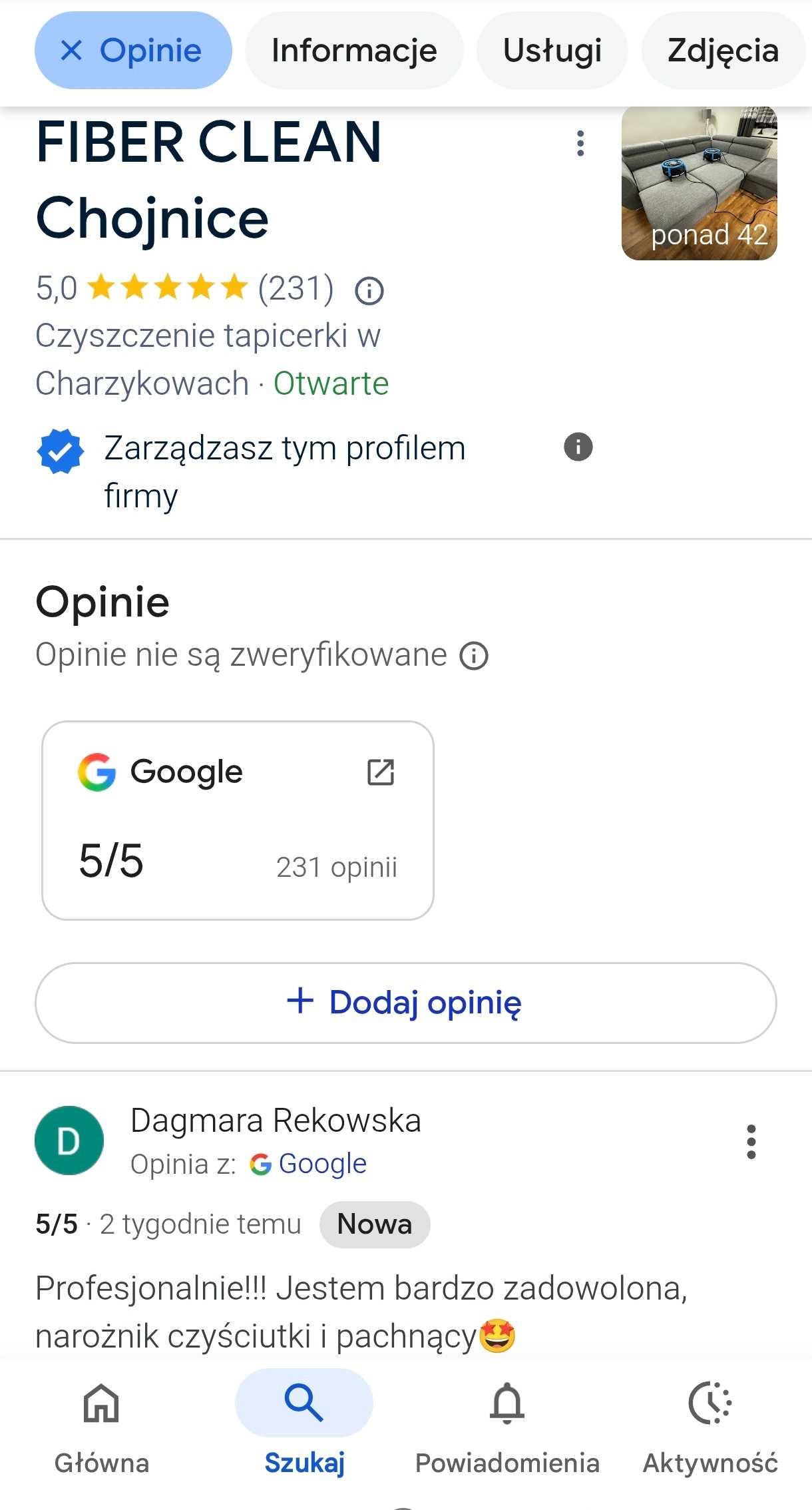 Pranie Mebli Tapicerowanych
