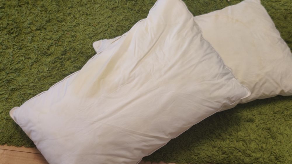 Цена за Две Премиум Подушки 50х70 см Микрофибра Кант Отличное Состоян