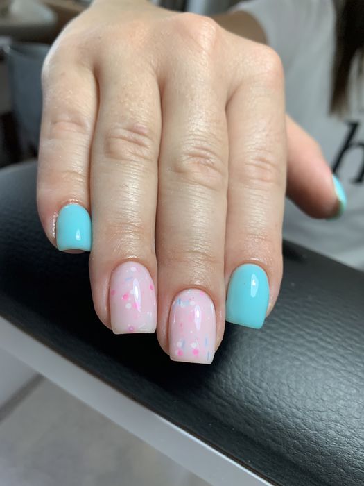 Манікюр,укріплення,покриття гель лак