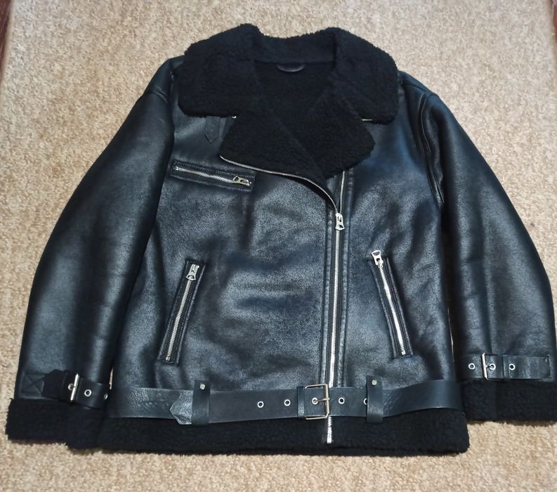 Дублёнка пилот тёплая