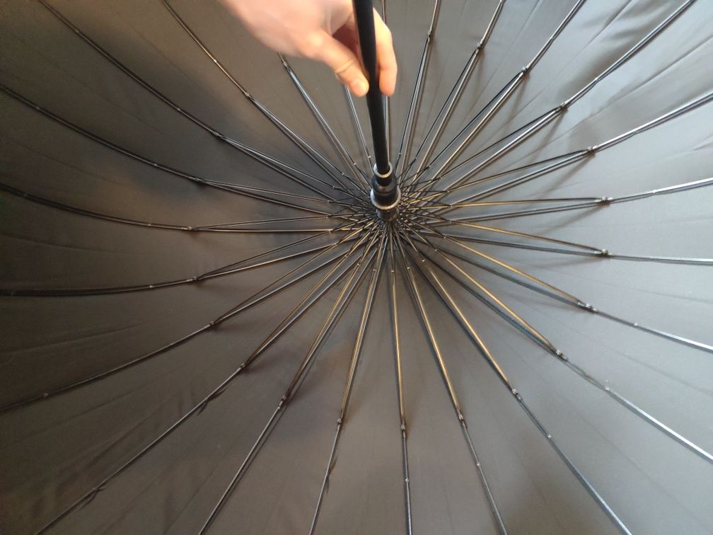 Мужской зонт трость механика 24 спицы антиветер мужской зонт зонтик