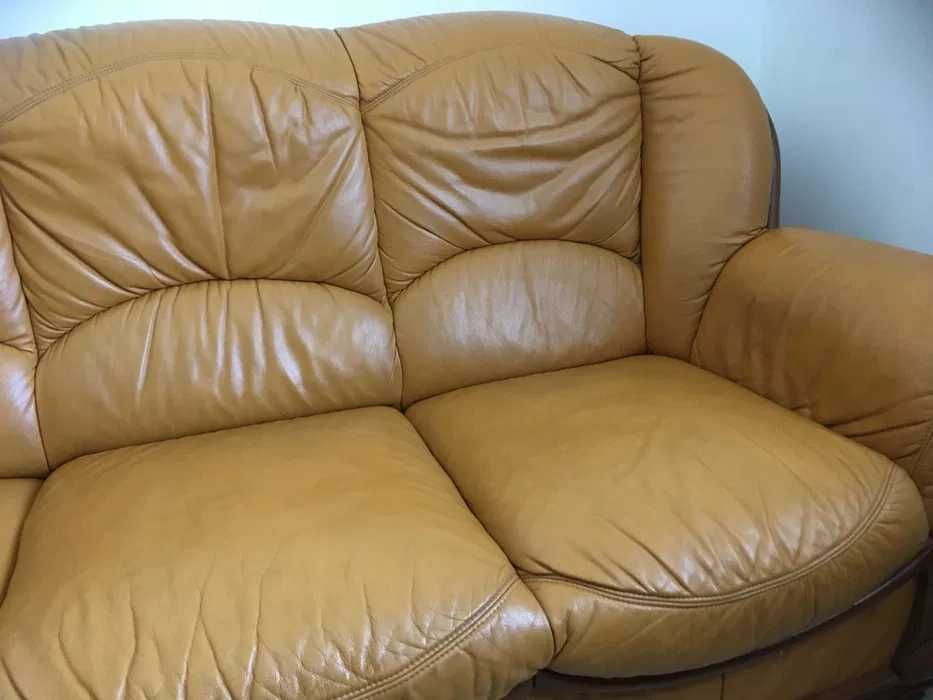 Kanapa Skórzana + Fotel