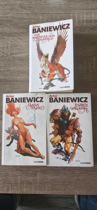 Artur Baniewicz Seria o magunie,polskie fantasy