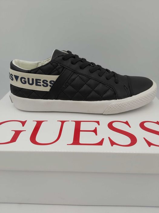 NOWE sneakersy GUESS czarne trampki tenisówki rozmiar 36