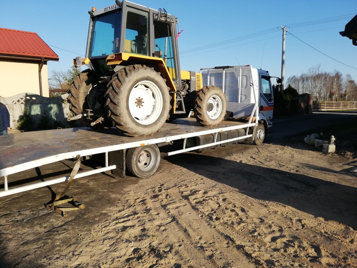 Autolaweta ciężarowa do 7t, transport maszyn rolniczych i budowlanych