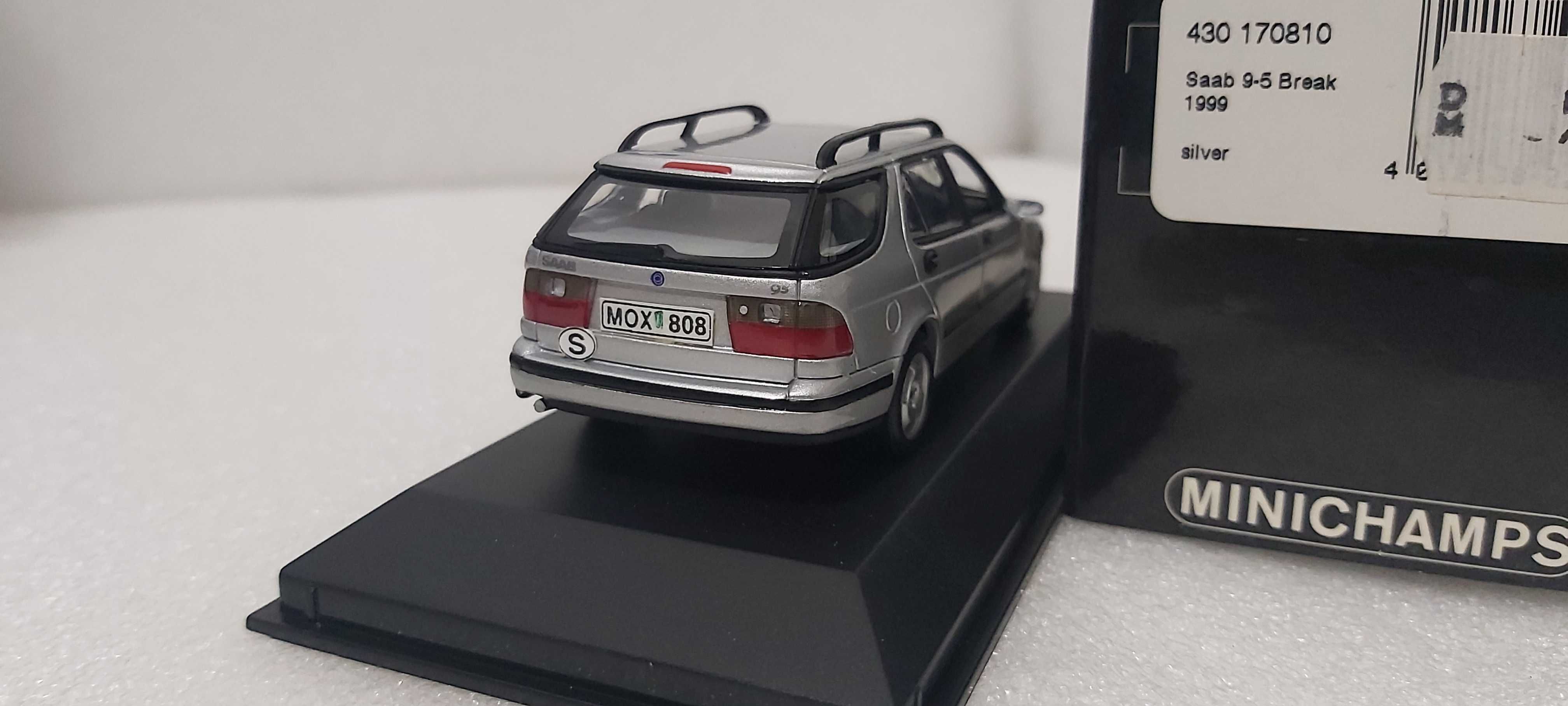 Miniatura Saab 9-5 Break 1999 1:43 Minichamps