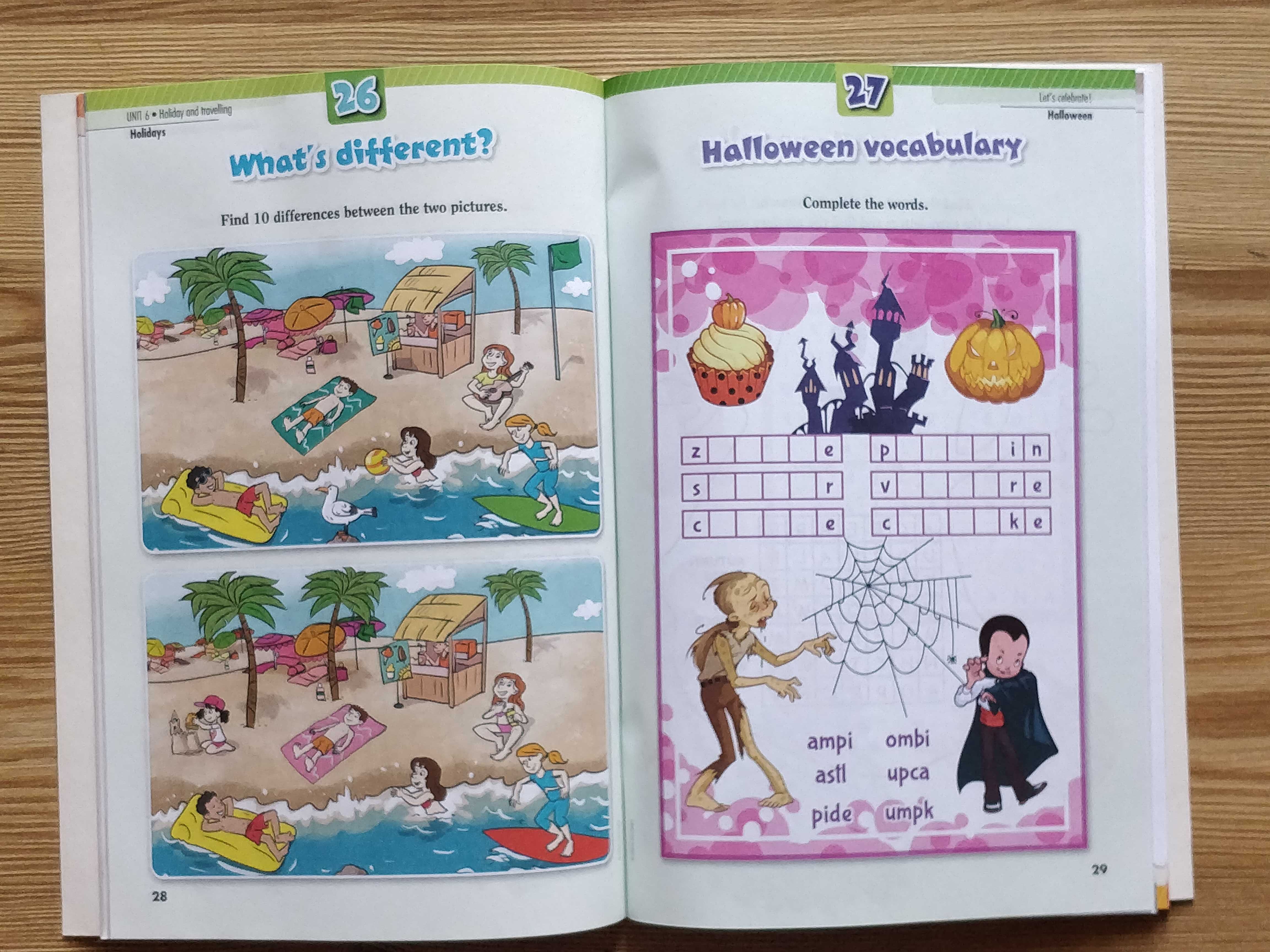 Caderno de actividades Inglês 6º ano