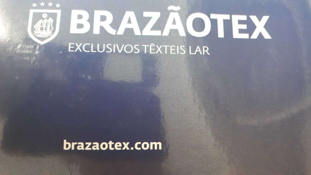 Jogo de banho Brazãotex 6 peças azul