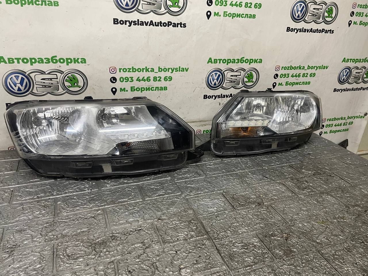 Фари Фара Фары Skoda Rapid Шкода Рапід Рапид
