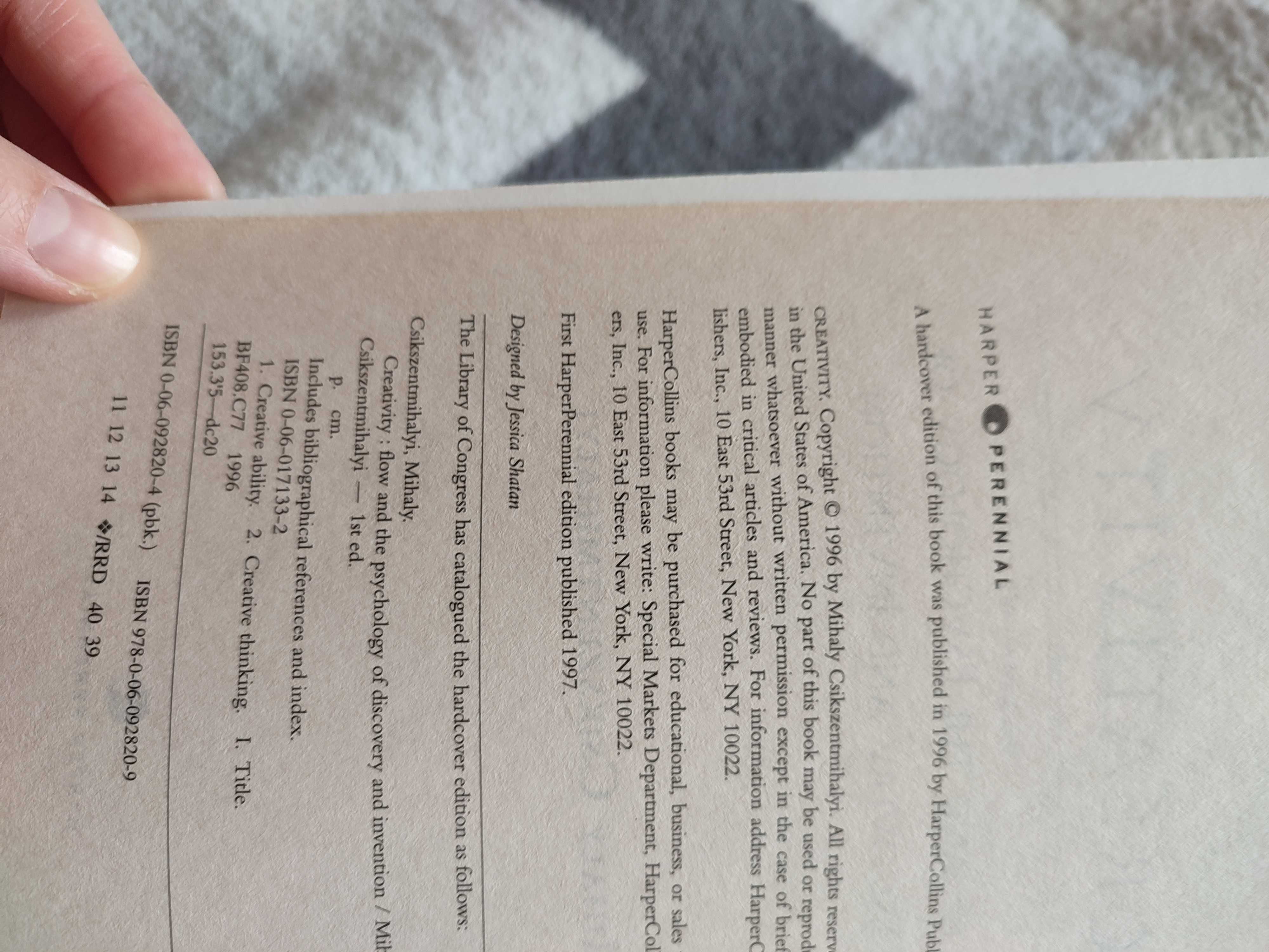 Creativity. Flow and the Psychology. M. Csikszentmihalyi
