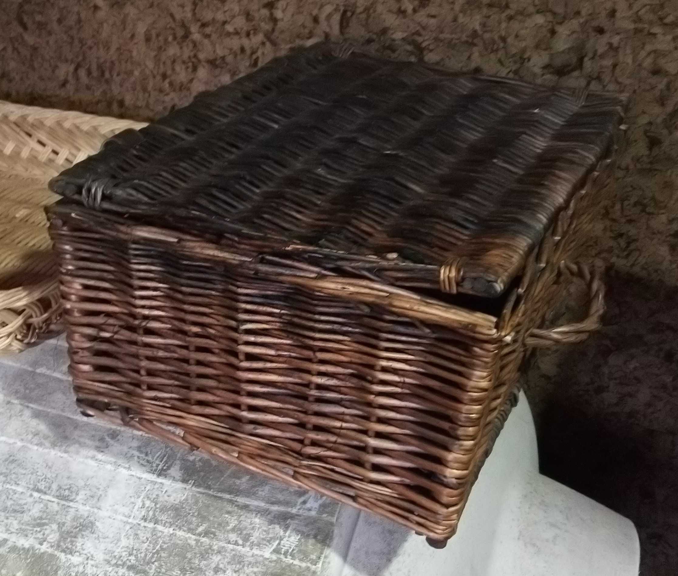 Cesto em Verga Antigo