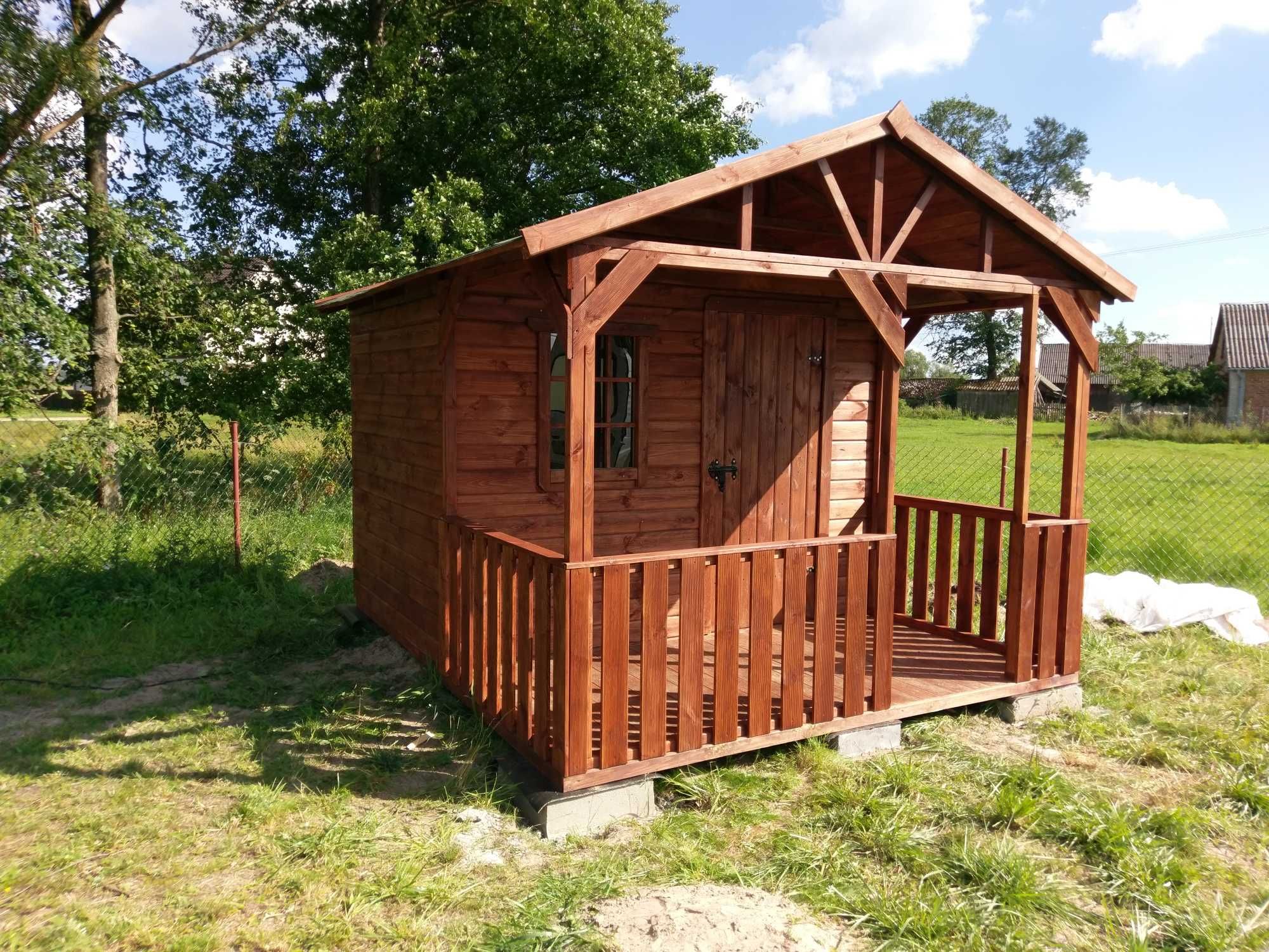 domek narzędziowy, domek drewniany, działkowy, ogrodowy, mały,