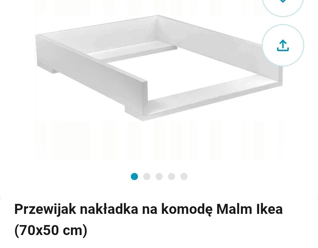 Przewijak na komodę malm ikea