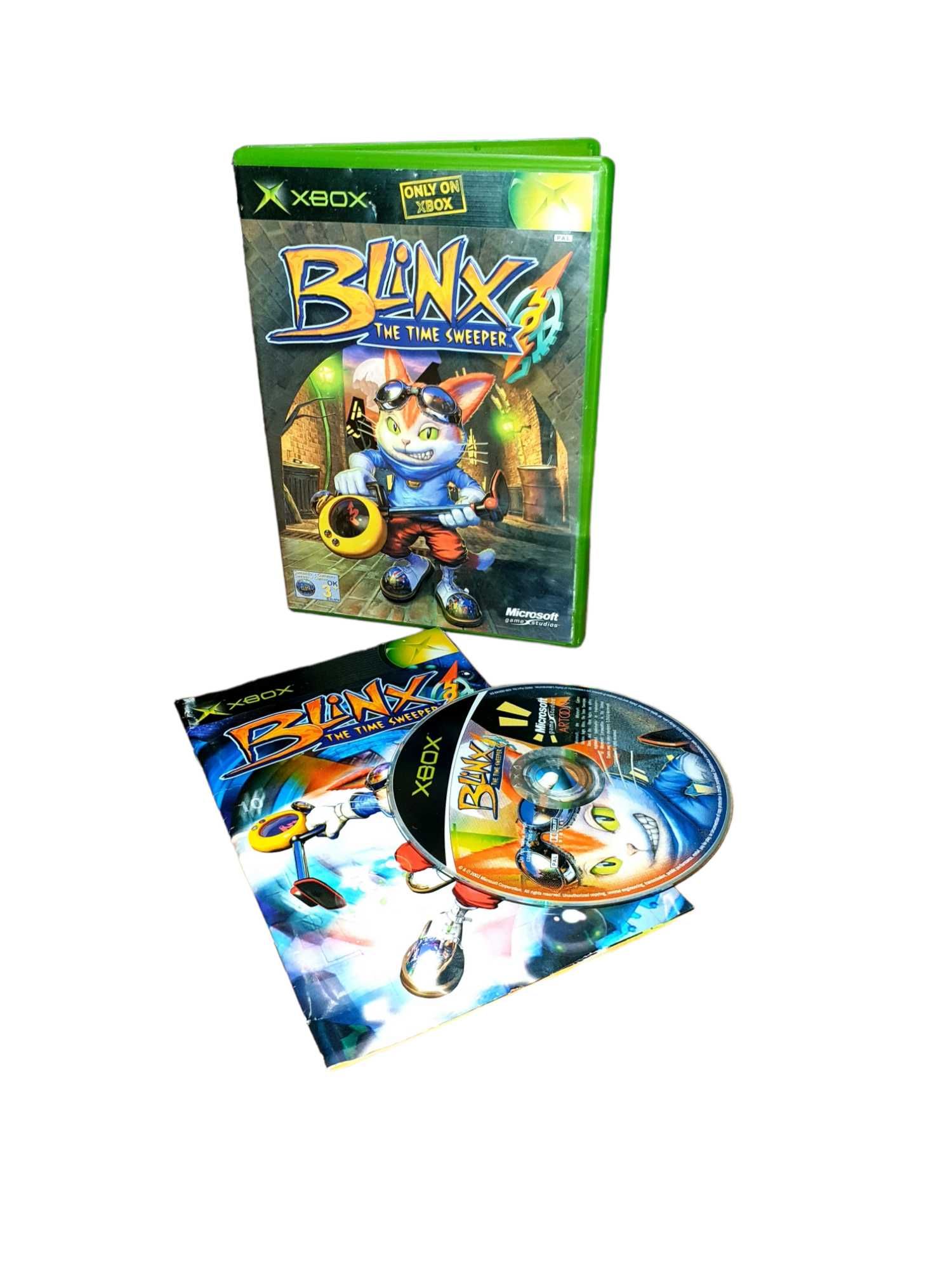 Gra Xbox Blinx The Time Sweeper