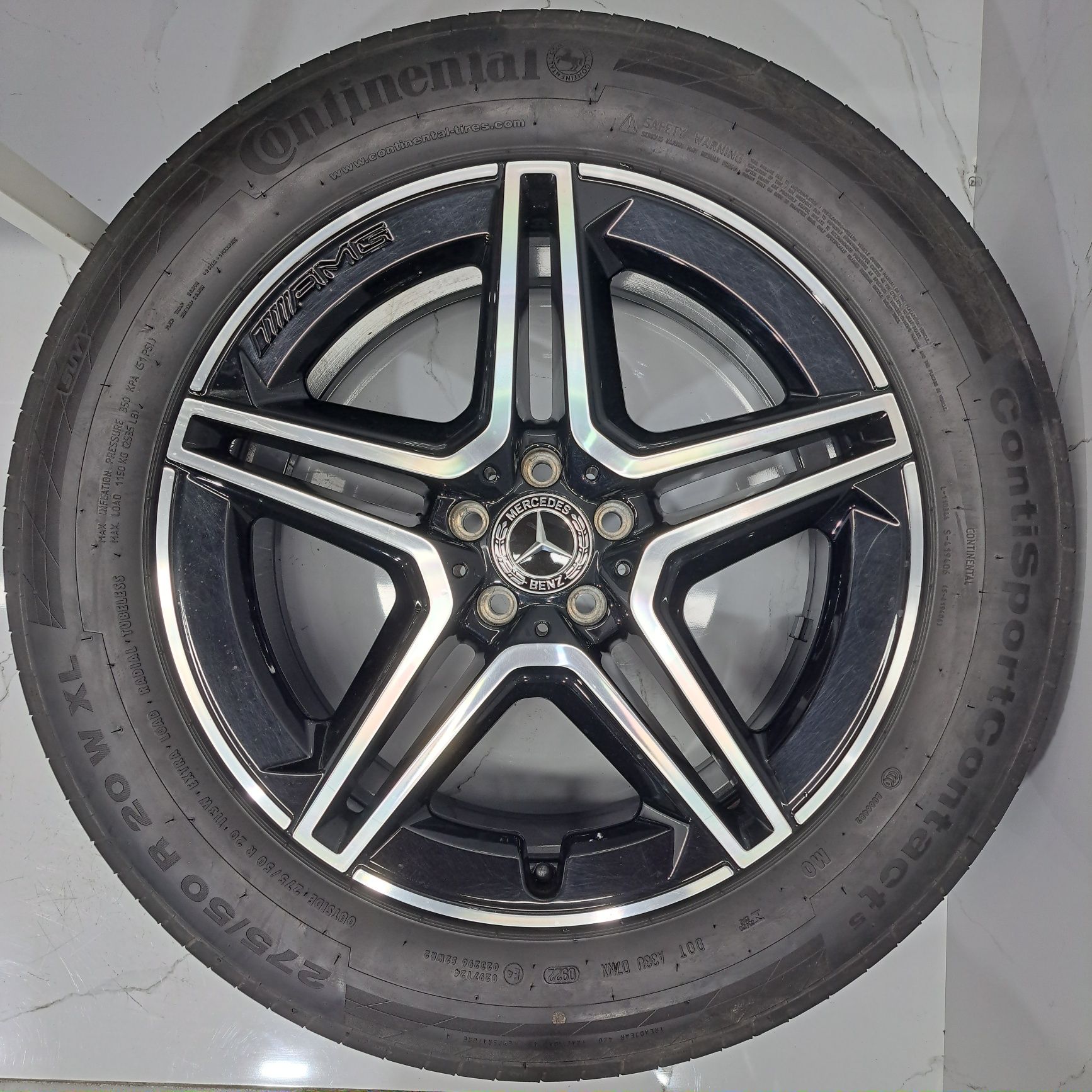Jantes 20" originais Mercedes AMG GLE W167 V167 GL 5x112