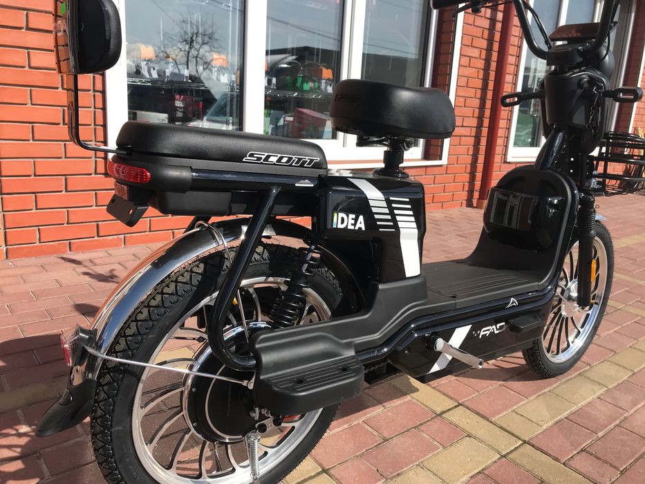 Електроскутер електровелосипед  fads