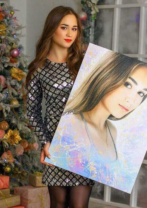 Картины (фото) на холсте. Печать портретов по фотографии. Фотокартины.