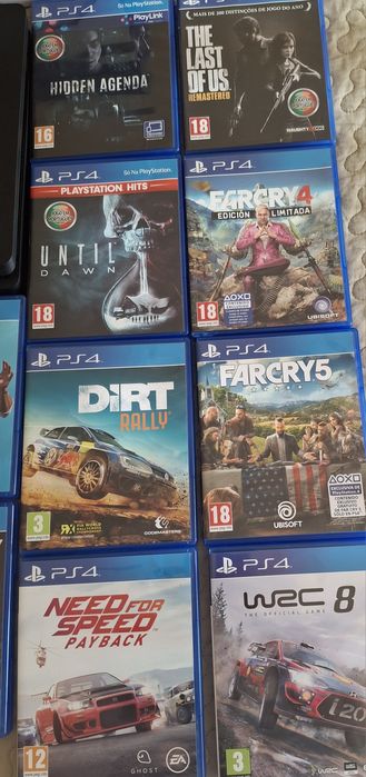 PS4 Slim 1 TB + 20 Jogos