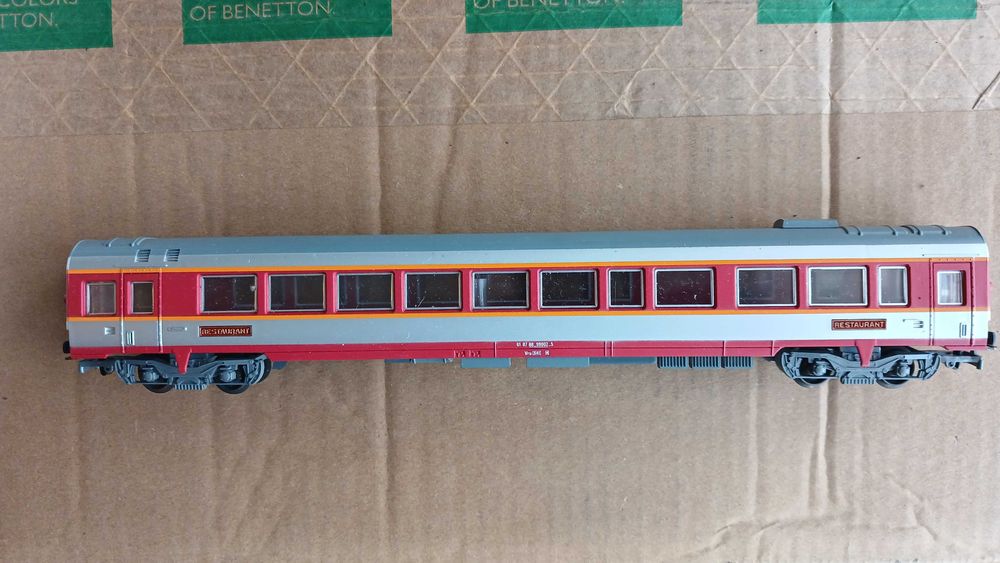 Comboio Jouef Capitol - locomotiva CC 6505 4 carruagens, ótimo estado