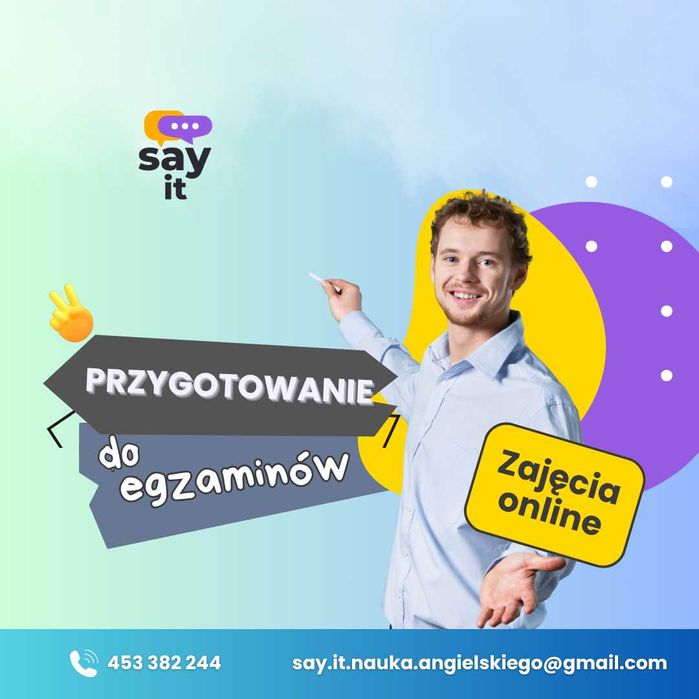 KURSY korepetycje język angielski ONLINE